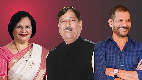 Mukta Tilak - MP Girish Bapat - Laman Jagtap