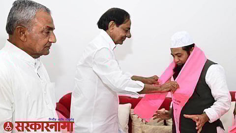 Ncp Leadaer Join BRS News : राष्ट्रवादीच्या माजी आमदारानंतर पक्षाचा प्रदेश उपाध्यक्ष बीआरएसच्या गळाला..