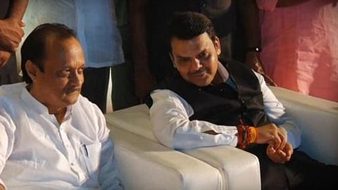 Ajit Pawar and Devendra Fadnavis