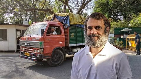 Rahul Gandhi Vacates Bungalow