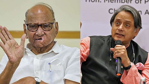 Shashi Tharoor, Sharad pawar News