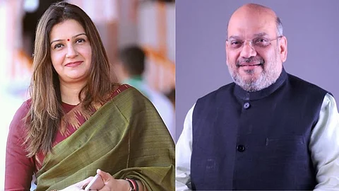 Priyanka Chaturvedi, Amit Shah