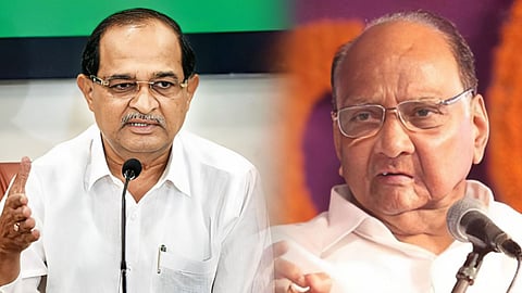 Radhakrishna Vikhe Patil and Sharad Pawar