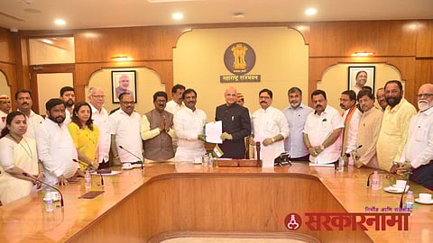 Shivsena(UT)delegation Meet governor, News
