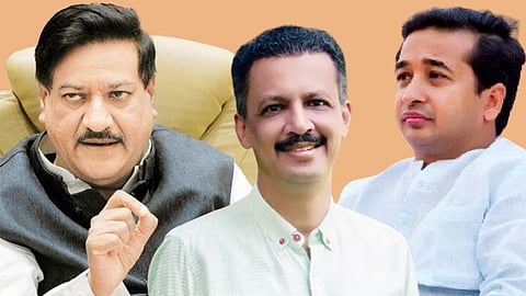 Prithviraj Chavan-Milind Narvekar-Nitesh Rane
