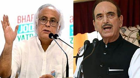 Jairam Ramesh, Ghulam Nabi Azad