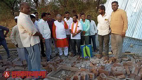 Khaire Visit Affected Farm News