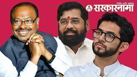 Chandrashekhar Bawankule, Eknath Shinde and Aditya Thackeray