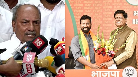 A. K. Antony-Anil Antony-
Piyush Goyal