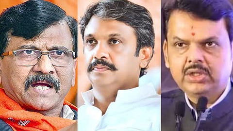 Sanjay Raut : Devedra Fadnavis : Rahul Kul