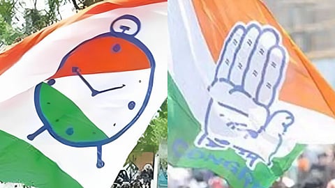NCP Flag, COngress Flag