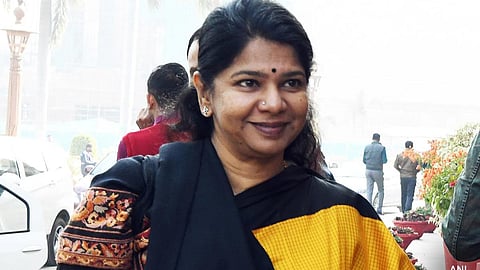 DMK MP Kanimozhi