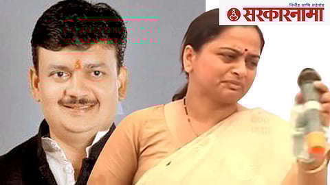 Balu Dhanorkar and Pratibha Dhanorkar