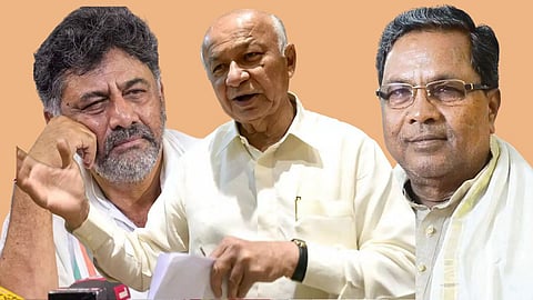 D. K. Shivakumar-Sushilkumar Shinde-Siddaramaiah