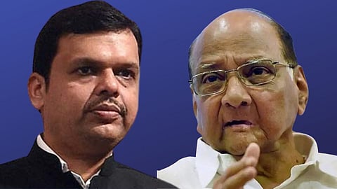 Devendra Fadnavis, Sharad Pawar
