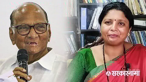 Sushama Andhare On NCP Sharad Pawar