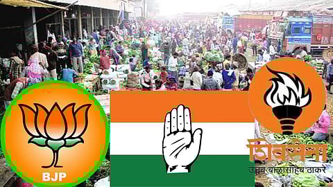 BJP, Congress and Shvsena