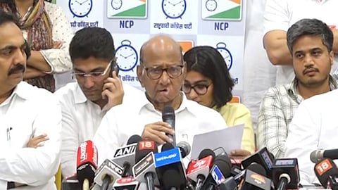 Sharad Pawar Press Conference