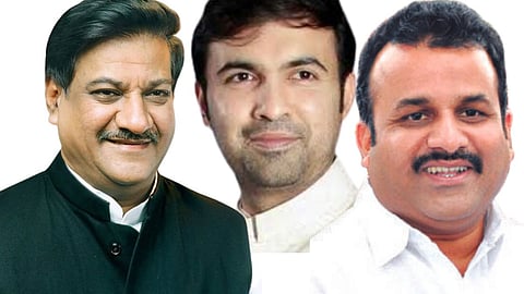 Prithviraj Chavan, Atul Bhosale, Balasaheb Patil