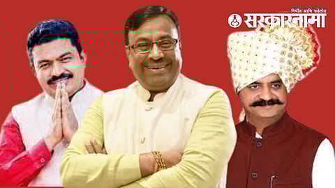 Devrao Bhongale, Sudhir Mungantiwar and Dr. Mangesh Gulwade