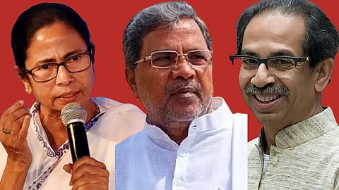 Mamata Banergee, Siddramaiah, Uddhav Thackeray