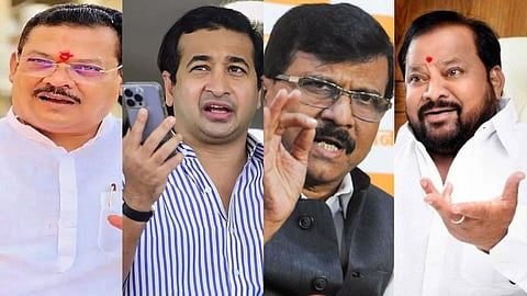 Maharashtra Politics : Nitesh Rane : Sanjay Shirsat : Sanjay Raut : Shahaji Patil