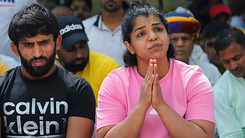 Sakshi Malik On Wrestlers Protest