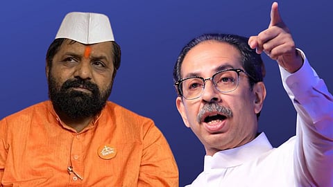 Bharat Gogawale, Uddhav Thackeray