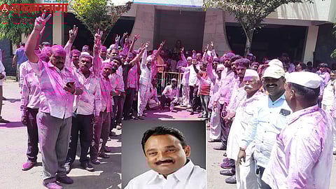 Makrand Patil, Lonand NCP activist