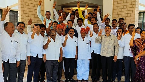 Indapur Bazar Samiti sabhapati-upsabhapati Election