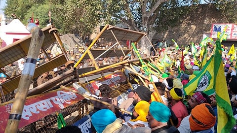 Wrestlers Protest At Jantar Mantar: