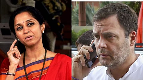 Rahul Gandhi News, Supriya sule