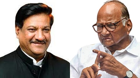 Prithviraj Chavan, Sharad Pawar