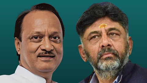 Ajit Pawar, D. K. Shivakumar