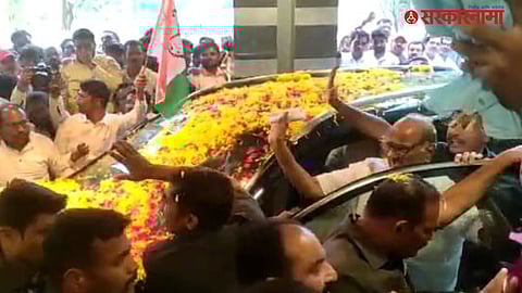 Sharad Pawar in Satara