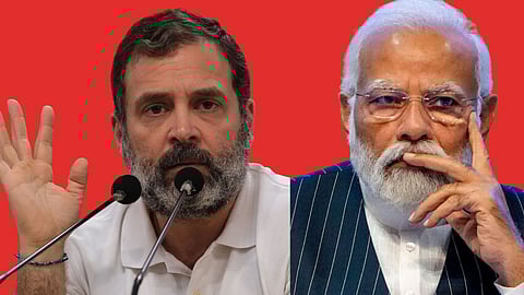 Rahul Gandhi, Narendra Modi