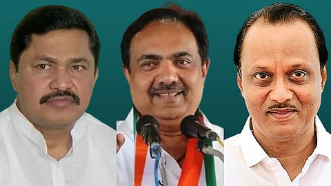 Nana Patole, Jayant Patil, Ajit Pawar