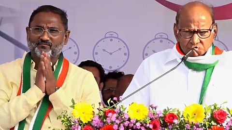 Uttamrao Patil, Sharad Pawar