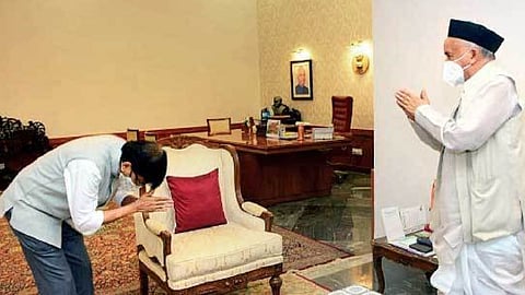 Bhagat Singh Koshyari-Sanjay Raut