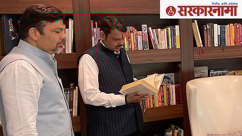 Ashish Deshmukh and Devendra Fadanvis