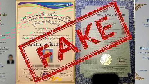 Fake Educational Certificate Scam :