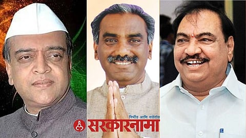 Shirish Choudhary, Dr. Ulhas Patil & Eknath Khadse