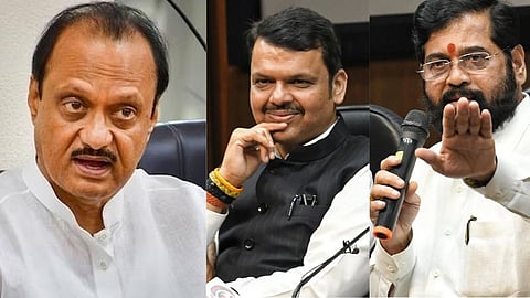 Ajit Pawar, Eknath Shinde, Devendra Fadnavis