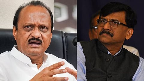 Sanjay Raut and Ajit Pawar