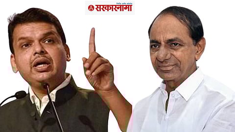 Devendra Fadanvis, K Chandrashekhar Rao