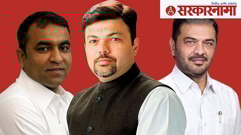 Sameer Meghe, Dr. Ashish Deshmukh and Sunil Kedar