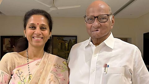 Supriya Sule-Sharad Pawar