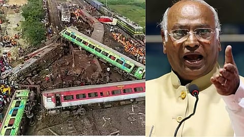 Odisha Train Accident : Mallikarjun Kharge