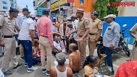 Movement of the disabled in Satara
