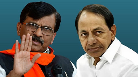Sanjay Raut, K Chandrashekhar Rao